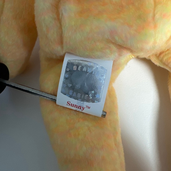 Ty Beanie Baby Sunny Yellow Plush Toy 2000 nwt new vintage - Picture 8 of 10